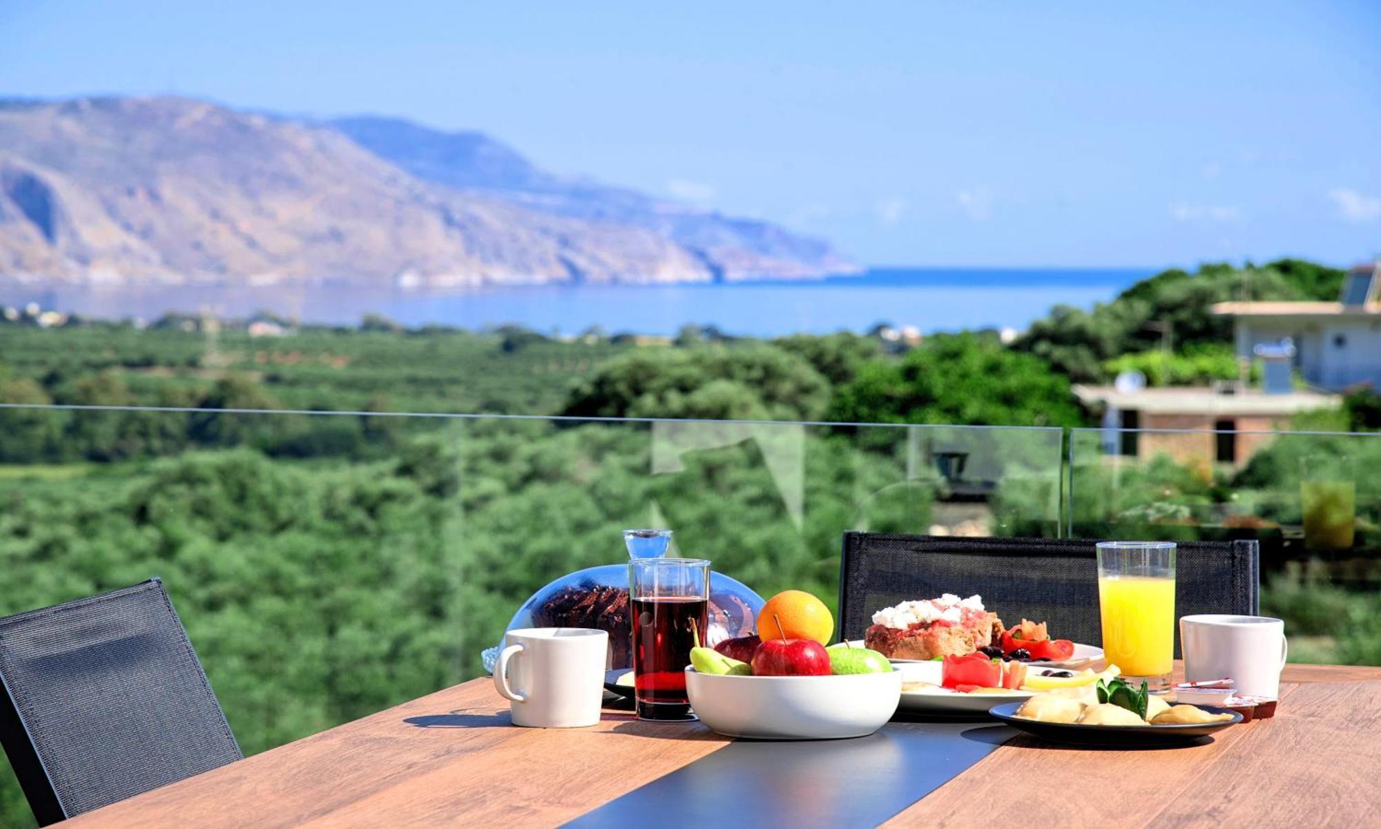 Minoas Villas Heated Pool Kournas Luaran gambar