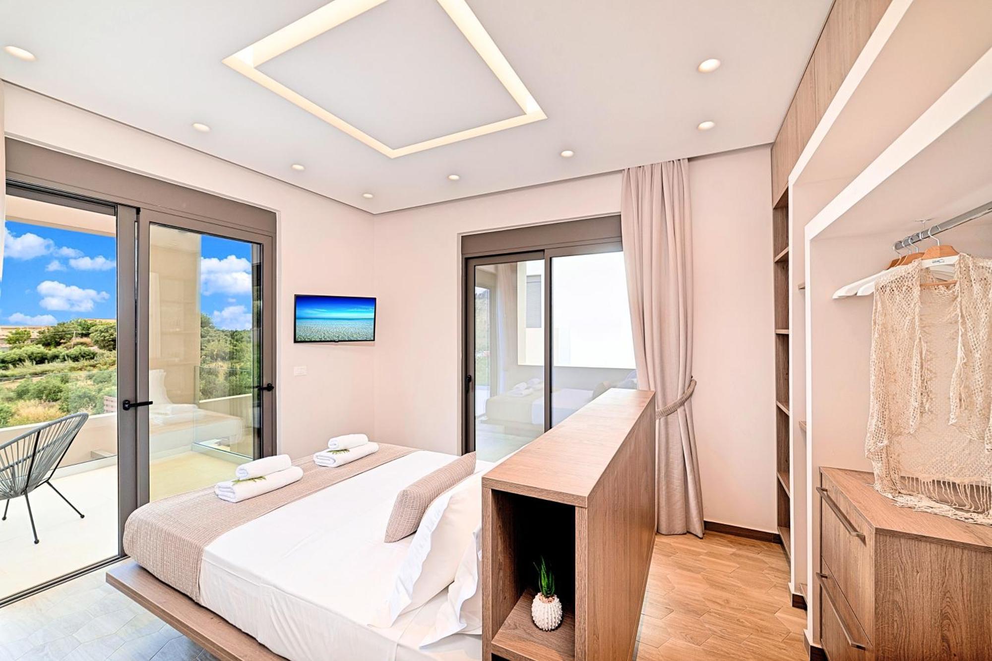 Minoas Villas Heated Pool Kournas Luaran gambar